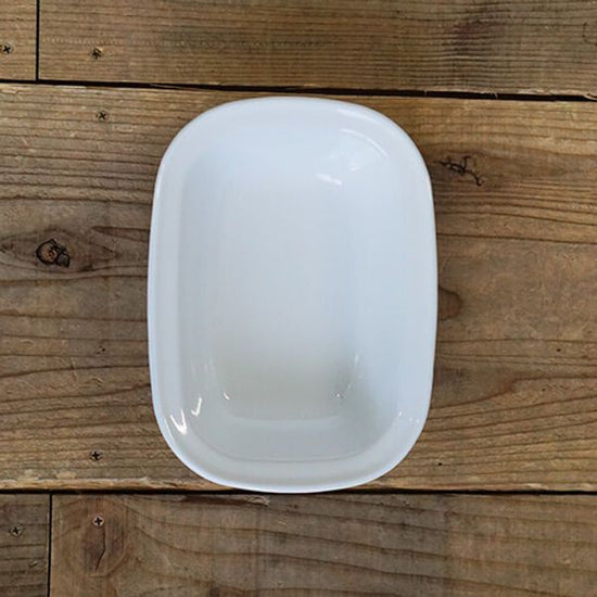 440L POMEL Pie Dish White