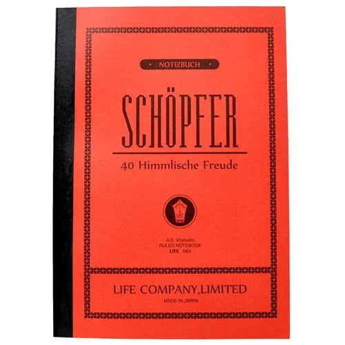 LIFE Schöpfer Notebook – A5, Ruled