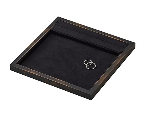 Wooden frame tray with ring insert, made to order AR-1546NW