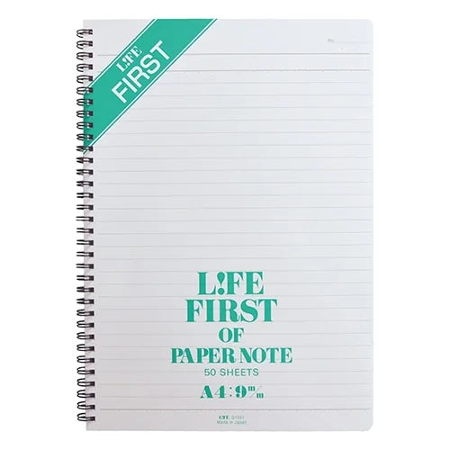 LIFE First Ring Notebook – A4, Ruled