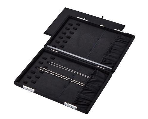 Case for 24 necklaces, stock case for outside sales and carrying, stock case series AR-593