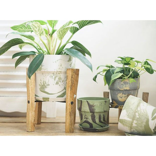 41302 [PLUS THE GREEN] folding pot stand