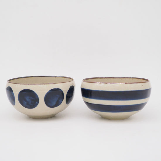 [Bread and Rice] Dots and Lines -Ten and Sen Vessels- BOWL (set of 3)