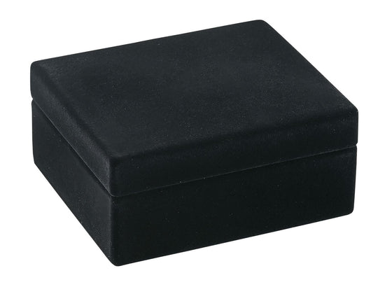 Tie Pin/Cufflink Set Box, Flocking Fabric RS Series, 10 pieces, RS-156-S