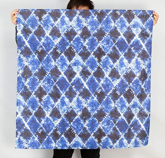 Indigo Dyeing - Rhombus