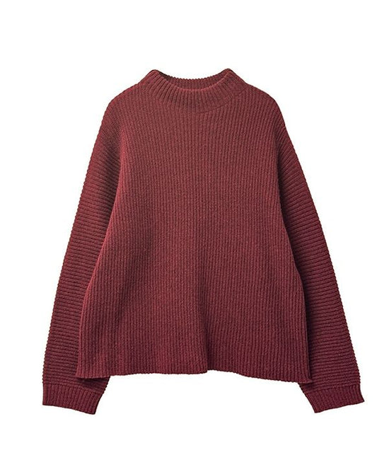 7G Wool Mix Anomalous Knit Pullover 24W440