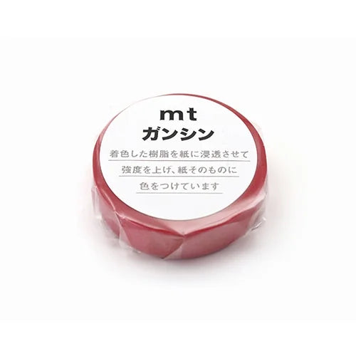 mt Gansin Large-Capacity Tape – Red, 15mm×20m