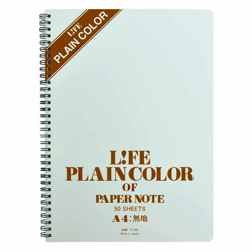 LIFE Plain Notebook – A4, Plain