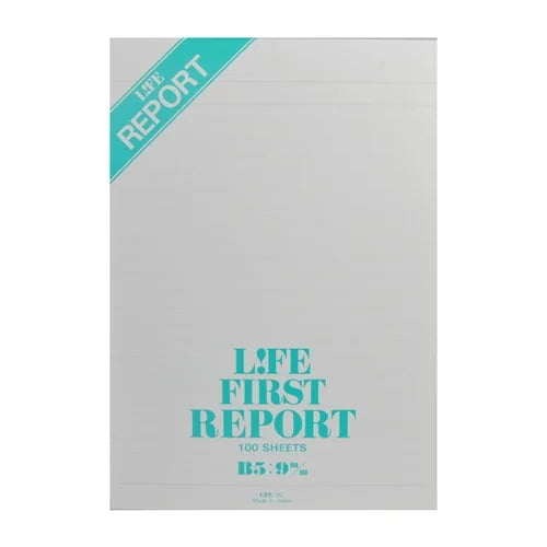 LIFE Report Pad – B5, Ruled