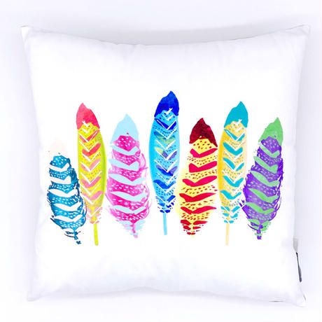 Explorer Cushion Cover White Feathers