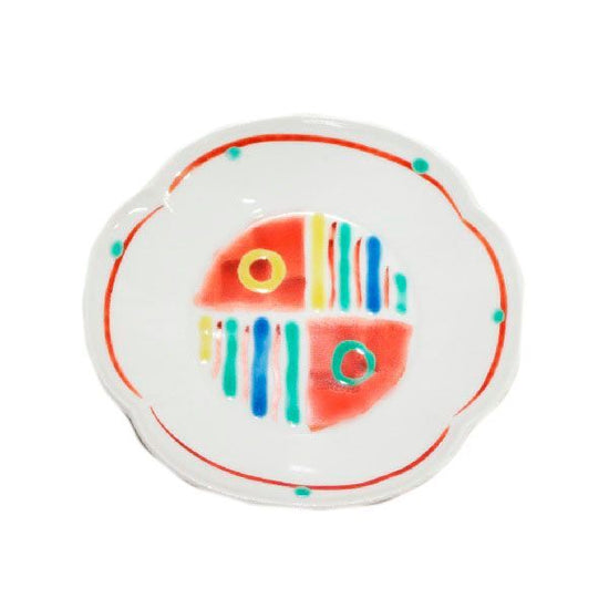 [Eisyou] Mexican design on a three-quarter-size plate