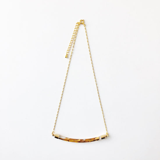Curve Necklace Gold / Platinum