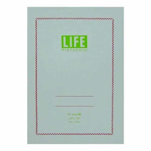 LIFE Pistachio Notebook – B6, Grid