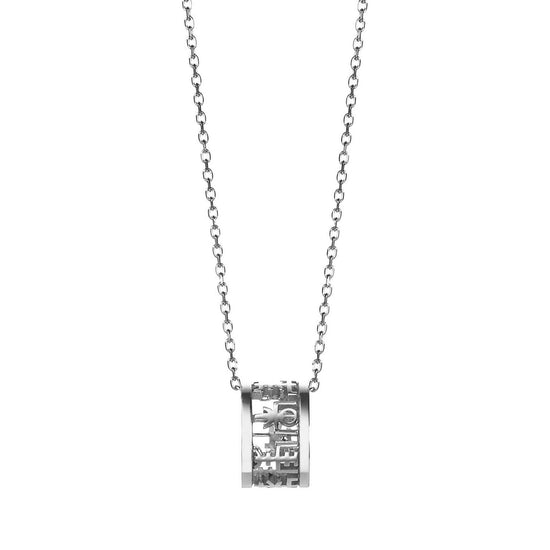 Ballad necklace [Vegvisir - Silver].