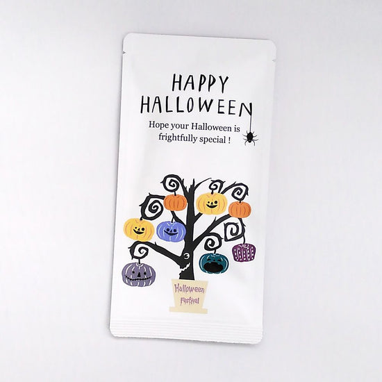 Tea Mail (Halloween_Jack Lantern C, Lemon Japanese black tea bag 3g x 5P)[Black tea/Gift].