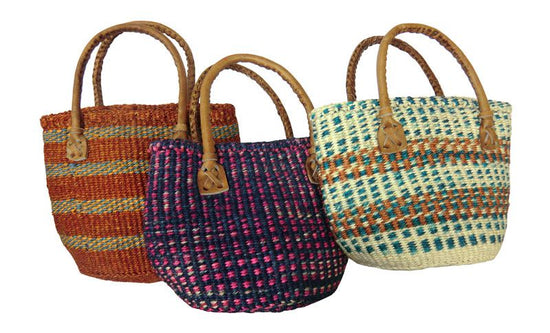 Sisal Bag S (assorted patterns) KENB-145