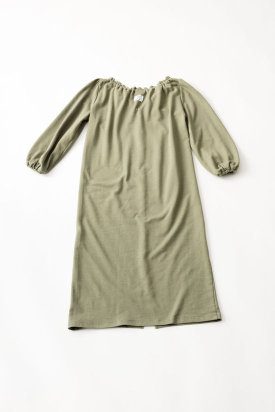 Long Sweat Dress (Khaki)