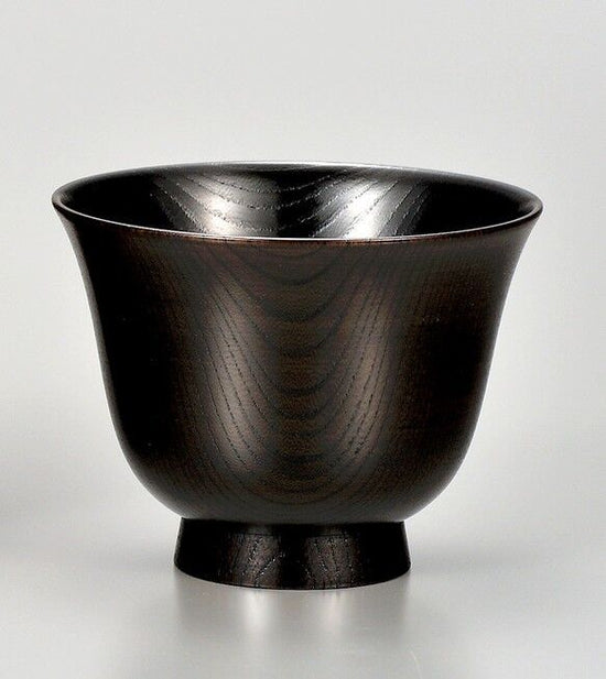 Zelkova Tall Kyu Bowl, Kurozuri SO-0301