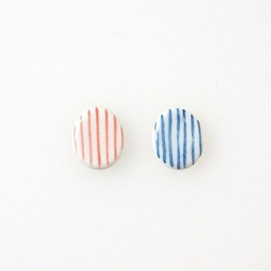 Striped Clip-on earrings