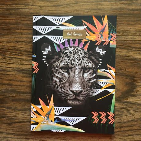 Wild Notebook (ruled) Fierce Leopard