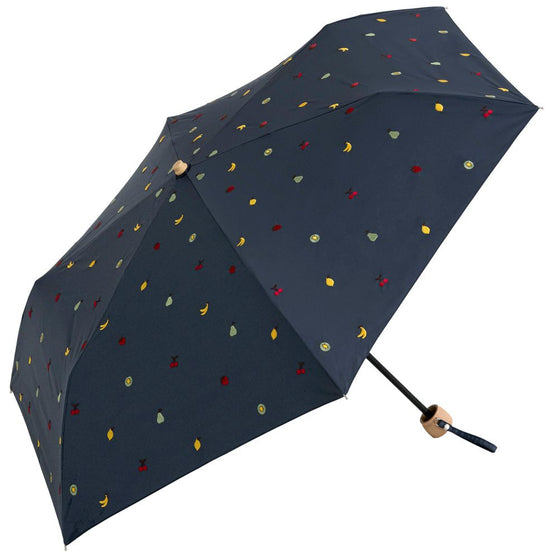 Folding Umbrella with Motif Embroidery Mini