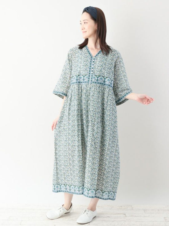 Sally Print Cotton Dress [Expected to arrive in early May].