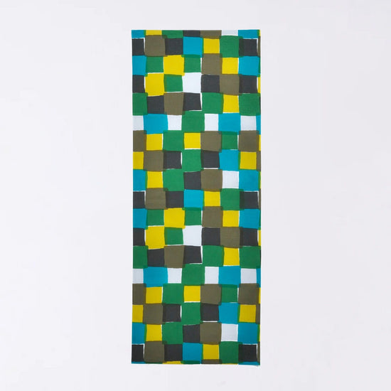 Kyoto Hand-Dyed Tenugui Hand Towel (Checkered)