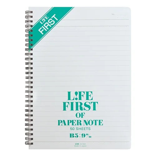 LIFE First Ring Notebook – B5, Ruled