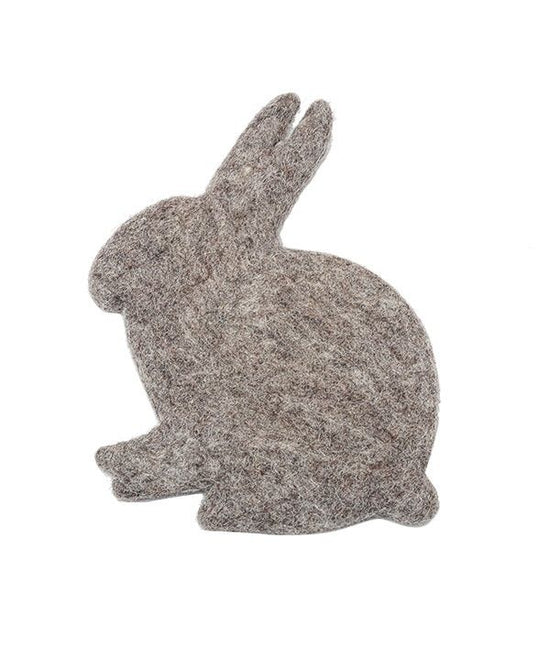 Felt pot stand (rabbit, 2 colors) M16-2508