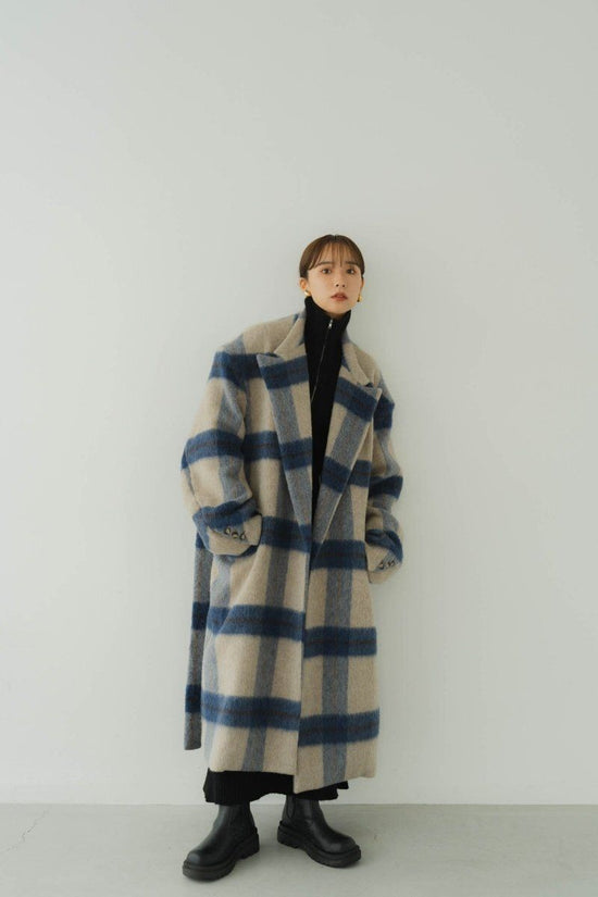 High End- Remake Chester Long Coat/Bluegray