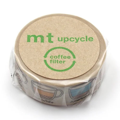 mt upcycle Masking Tape – Espresso Coffee Guide, 15mm×5m
