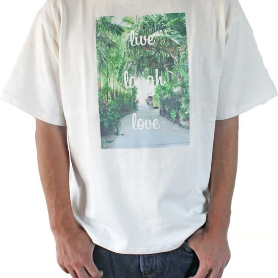 T-shirt White Palm Green FOR KIDS