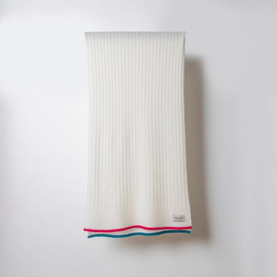 Cashmere Stole "Helsinki" - Off White