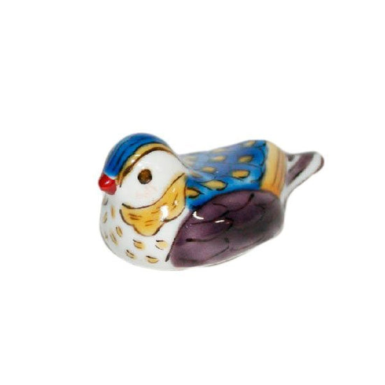 [Eisyou] Seashore Brush Rack in the Shape of a Seashore Duck (Blue)