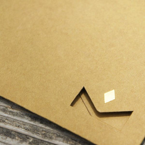 [Simple Yellow Ochre] Stylish Envelope with Card HSF01B