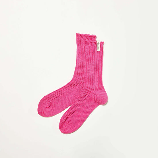 Low Gauge Socks "Valencia" S (22-24cm) - Pink