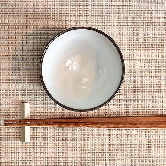 Urushi black ball-shaped rice bowl, black type, Japanese tableware, rice bowl, made in Japan.