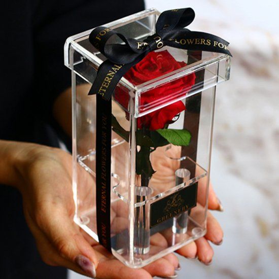 Crystal rose Box Classic <red>.