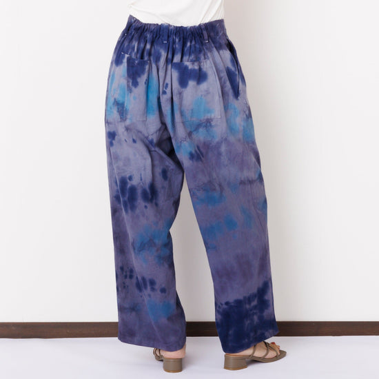 Roti-dye wide pants