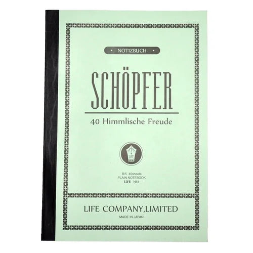 LIFE Schöpfer Notebook – B5, Plain