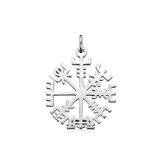 Standard pendant [Vegvisir - Silver].