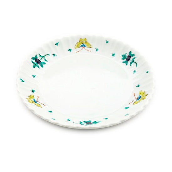 [Eisyou] Butterfly design six-sided dish