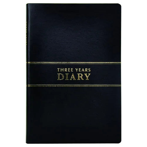 LIFE Three-Year Diary – A5, Black