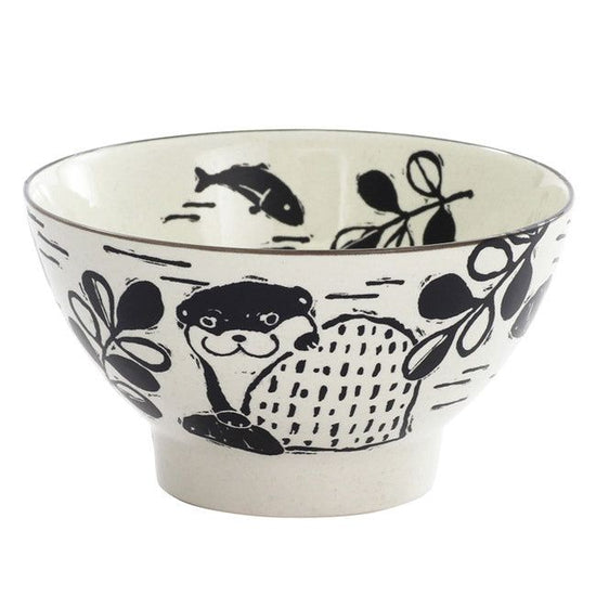 Gurumekko Rice Bowl Otter (15232)