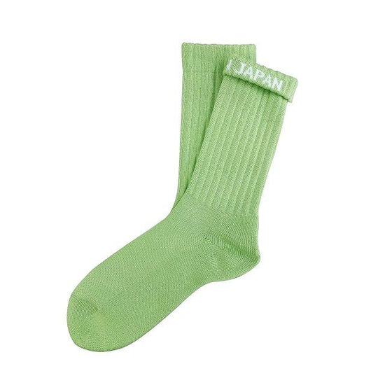 "Plane -melon-" Socks