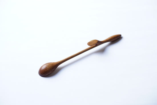 Wooden Muddler to hang on a cup, Large (teak)A032-0