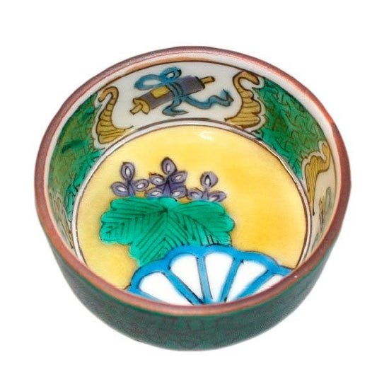 [Eisyou] Chrysanthemum and paulownia design sake cup