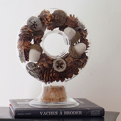 22722 Seed bottle wreath