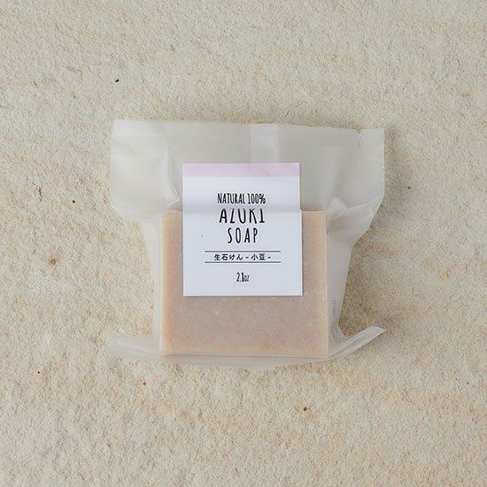 Azuki Bean Powder & Geranium Scent (75g) Season Select Soap A