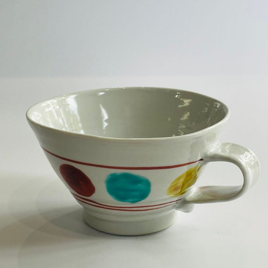 [Tetsuo Tada] Drop Pattern Curly Soup Cup